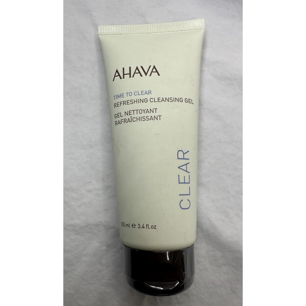 AHAVA Time to Clear Refreshing Cleansing Gel 3.4 Fl. Oz. NWOB